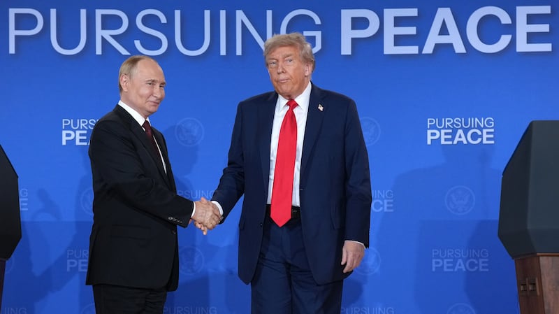Donald Trump and Vladimir Putin