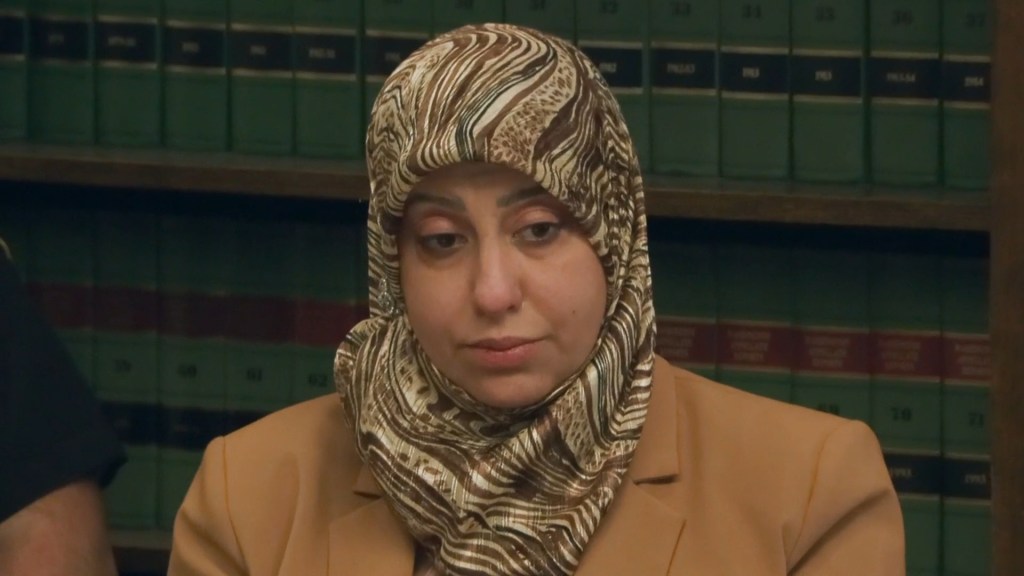 Zahraa Ali, mother sentenced for violating a protection order.