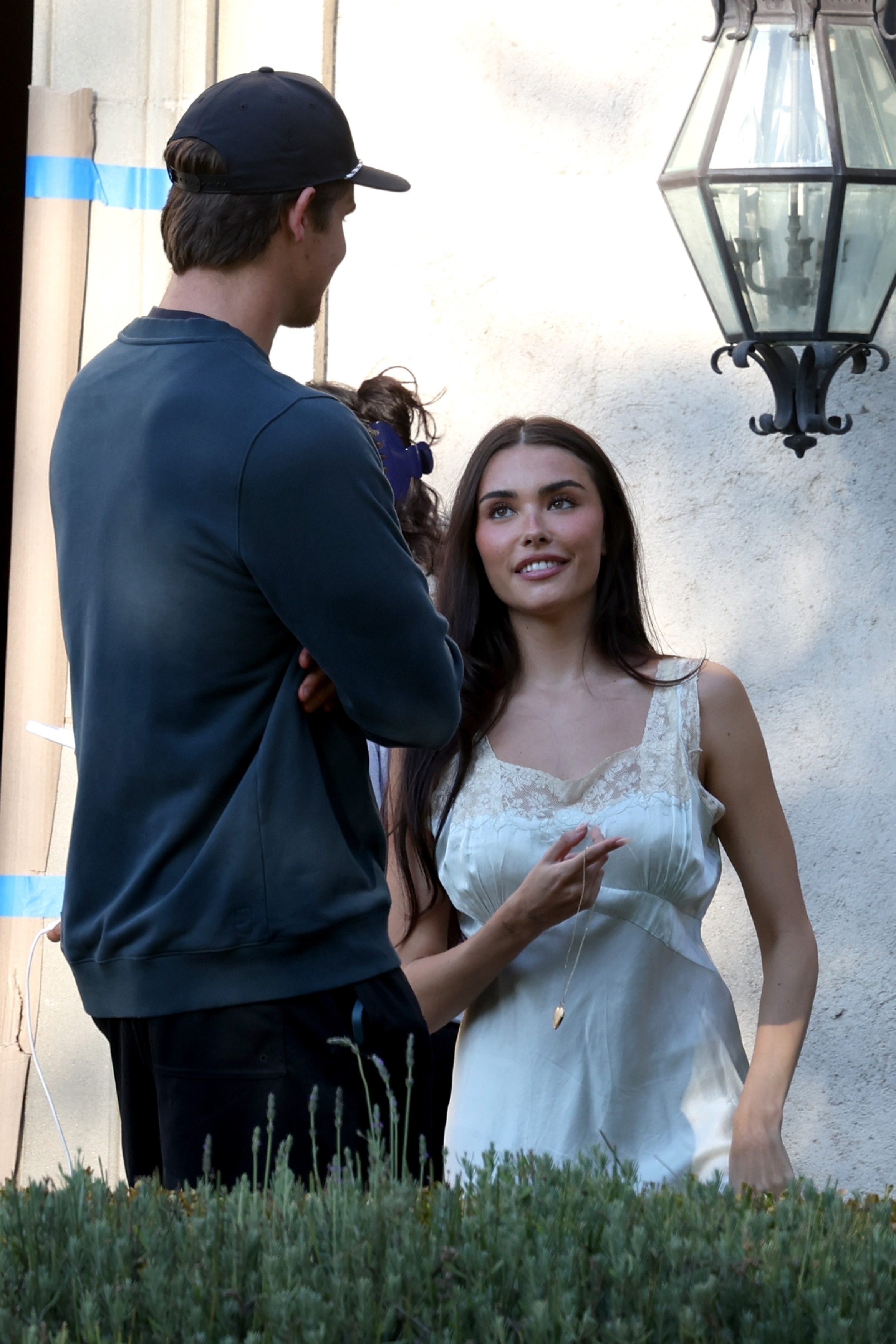 Justin Herbert and Madison Beer in LA in August 2025