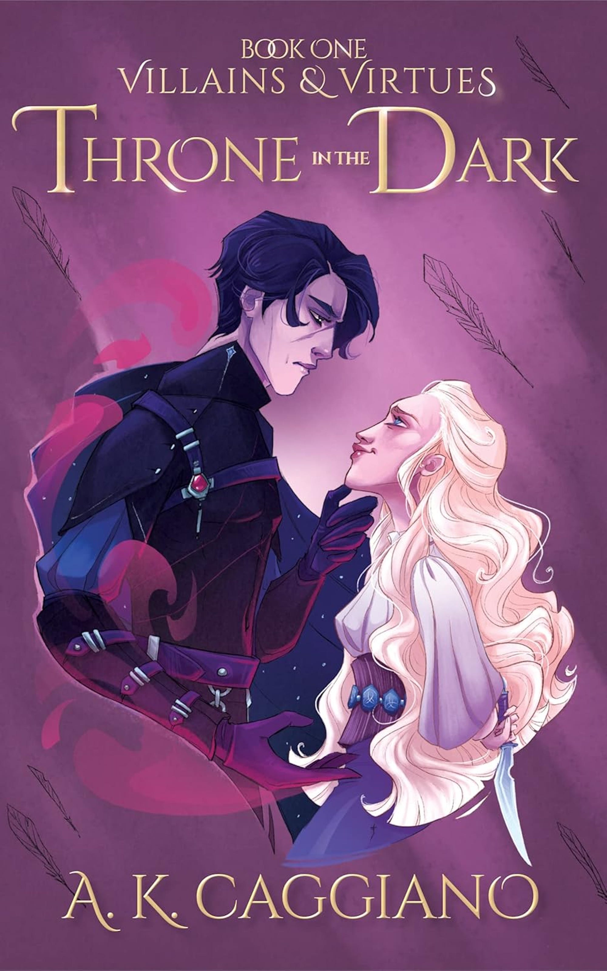 The cover of "Throne in the Dark."
