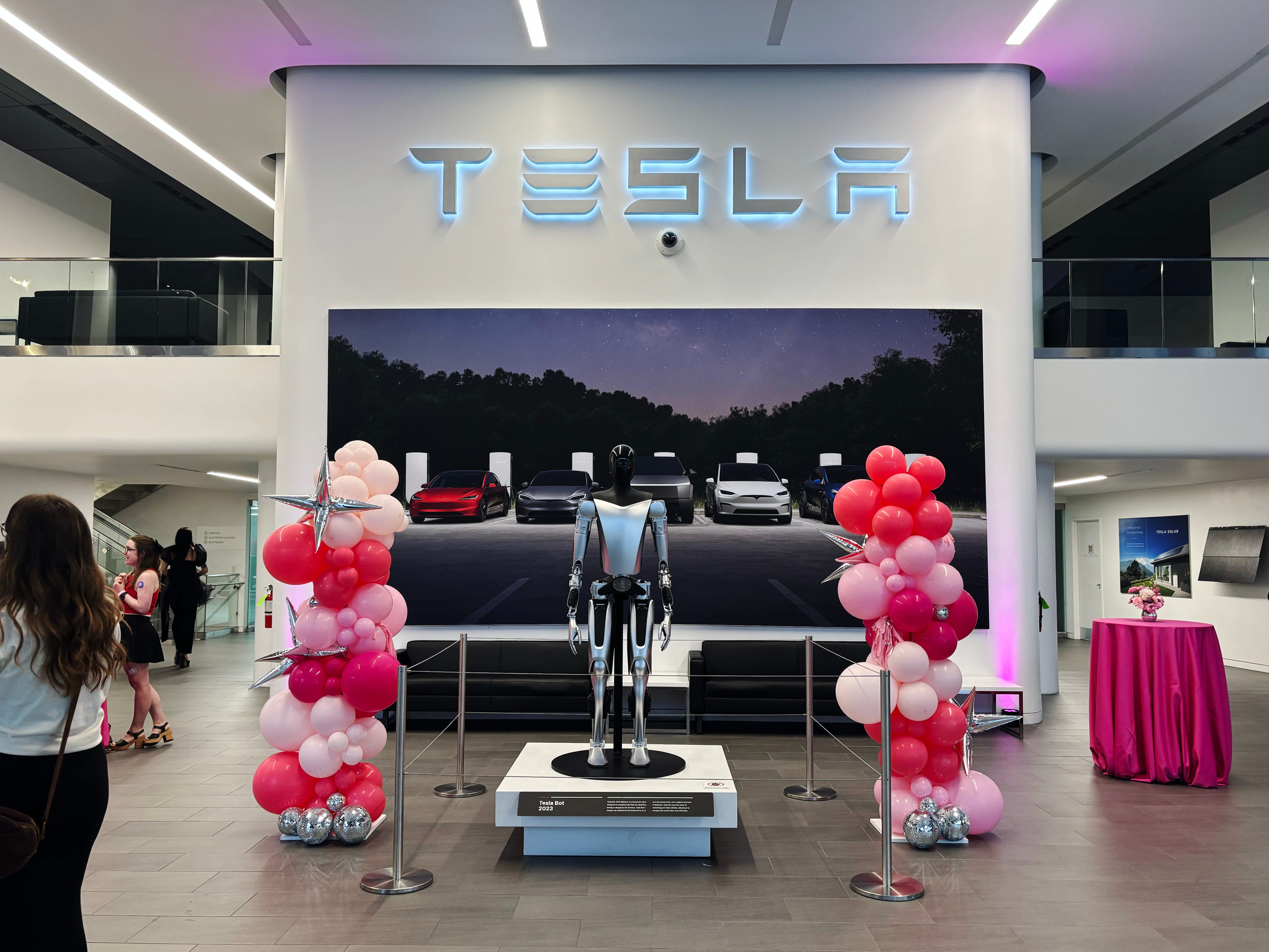 San Francisco tesla party.