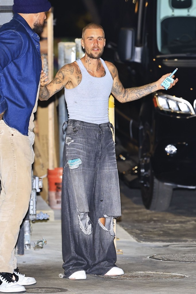 Justin Bieber on Aug. 17. 