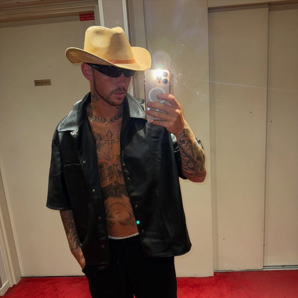 Dylan Desclos in a selfie. 