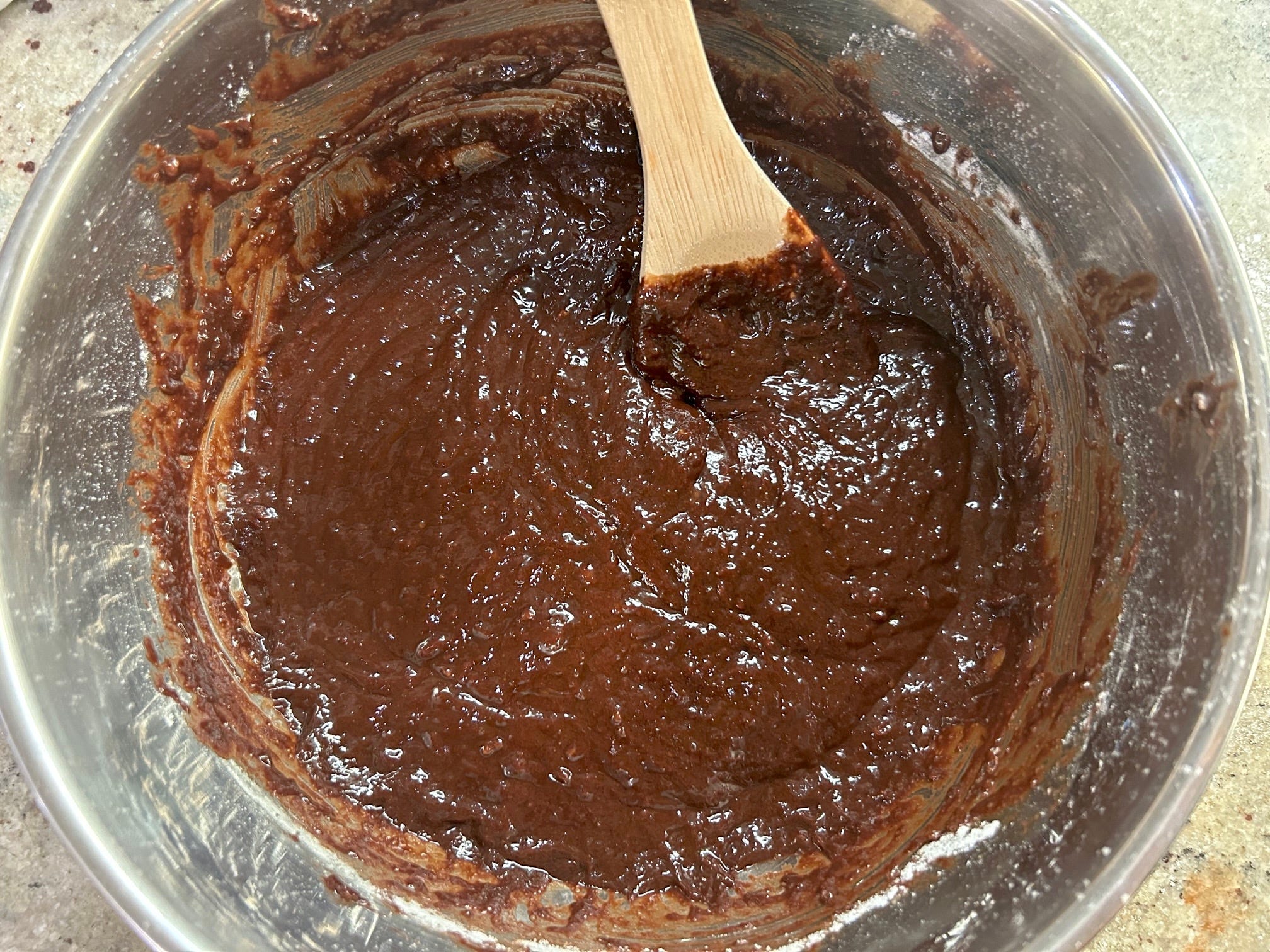 Batter for Gordon Ramsay's Brownies