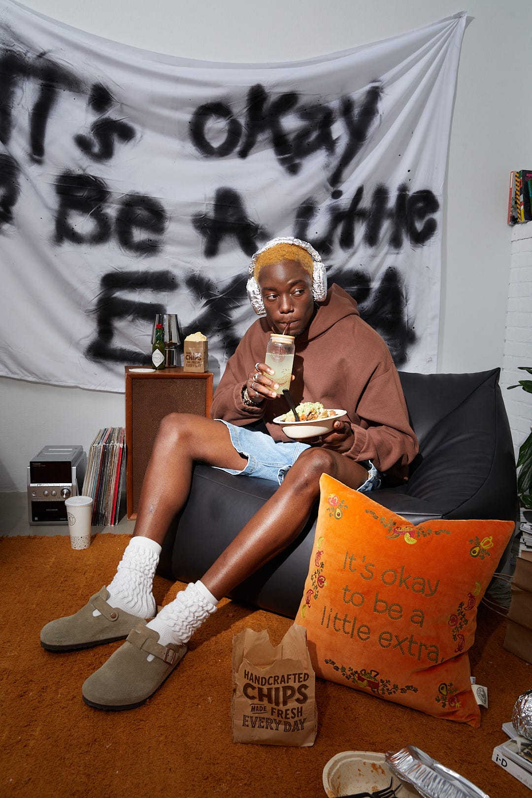 Chipotle launched a new line of dorm room merch in collaboration with Urban Outfitters