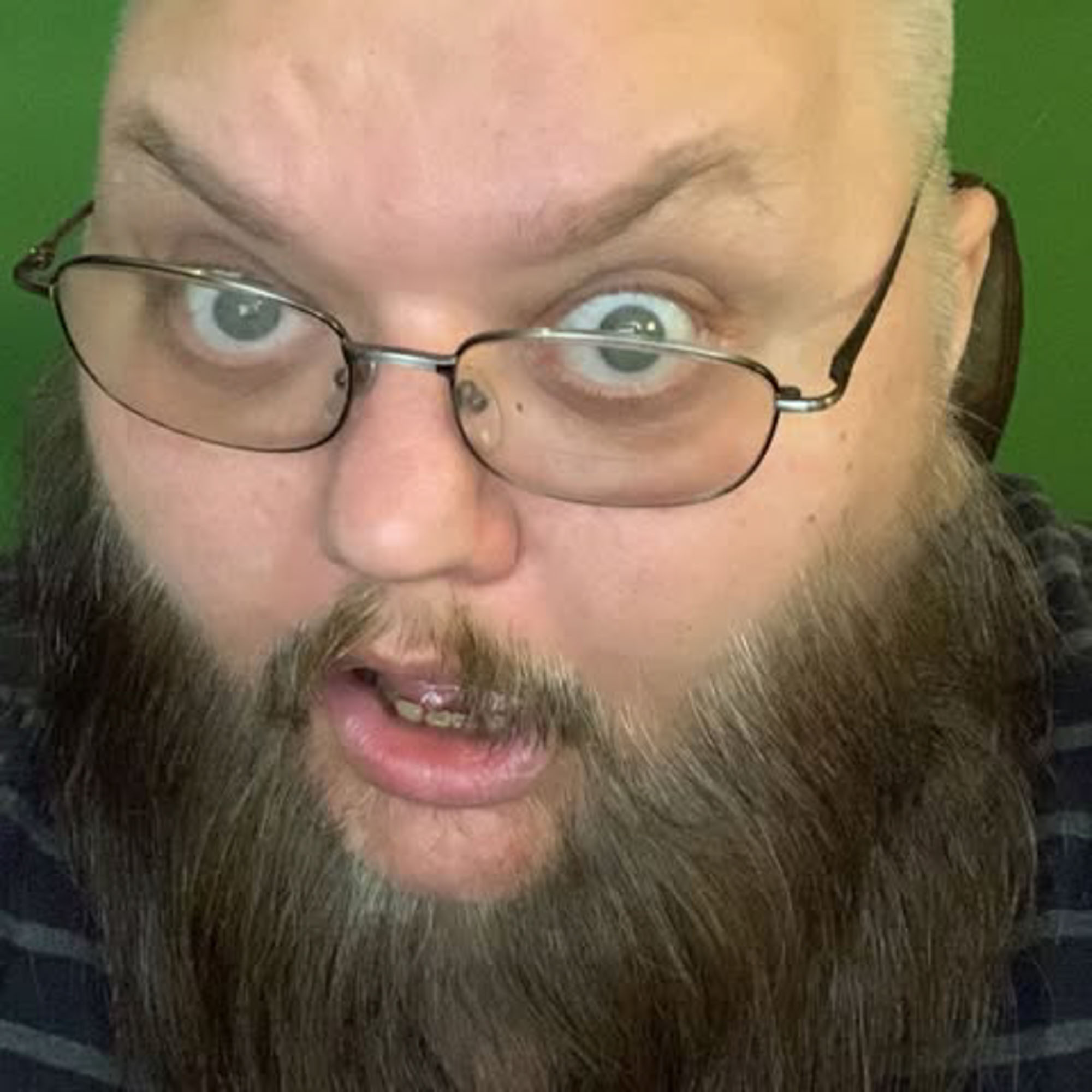 John Crawley looking surprised. 