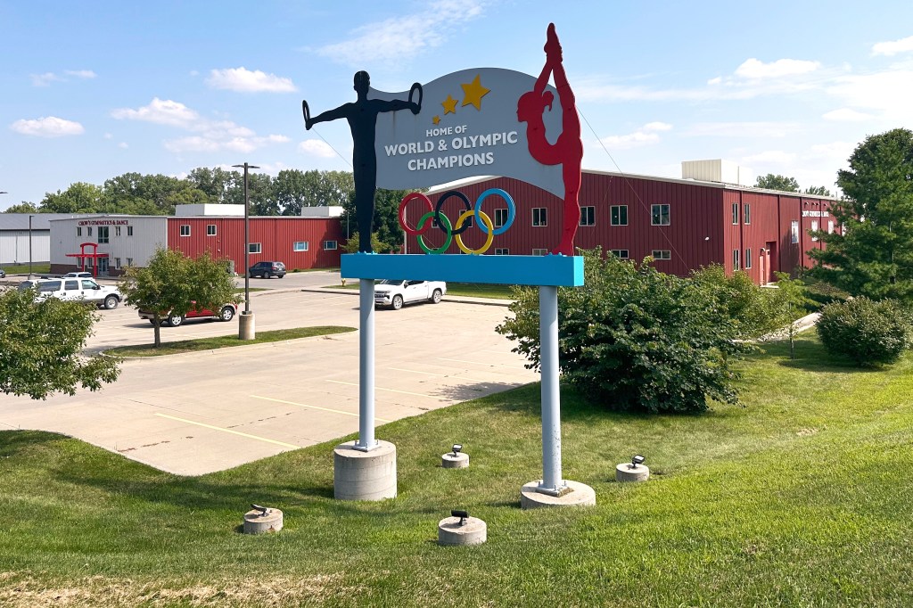 Gardner, 38, was busted by the FBI for producing child pornography materials after authorities raided his home, finding hundreds of images of children, following an investigation into inappropriate contact with gymnasts at Chow’s Gymnastics and Dance Institute in West Des Moines.