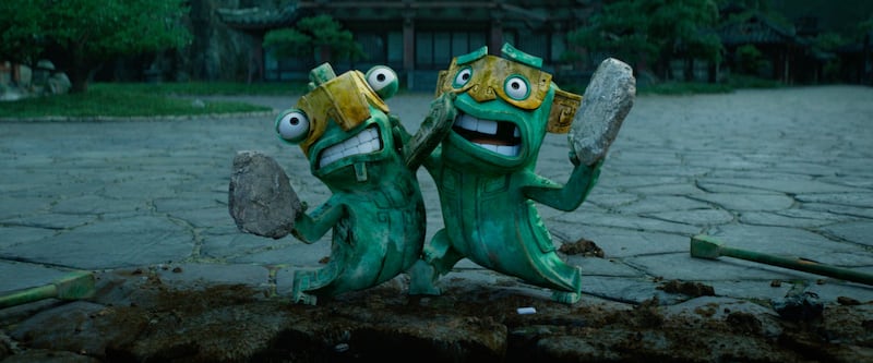 A photo still from "Ne Zha 2"