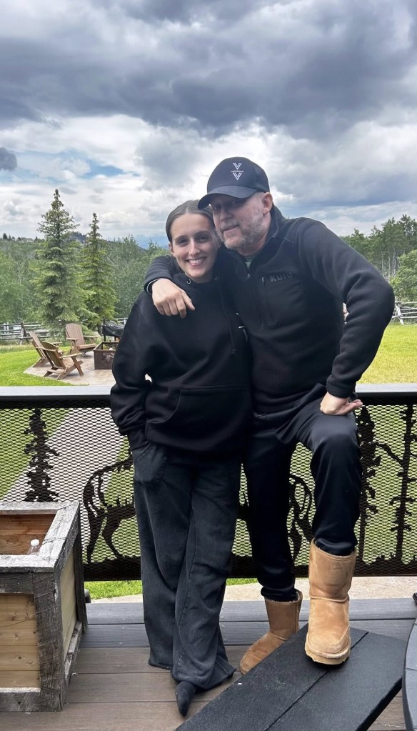 Brandon Blackstock and daughter Savannah via Instagram in July 2025