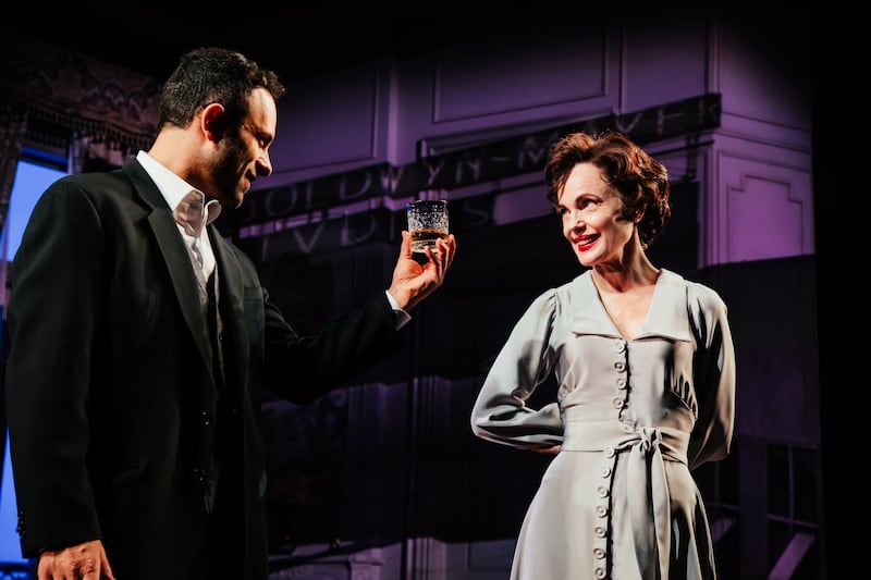 Aaron Costa Ganis and Elizabeth McGovern in 'Ava: The Secret Conversations'