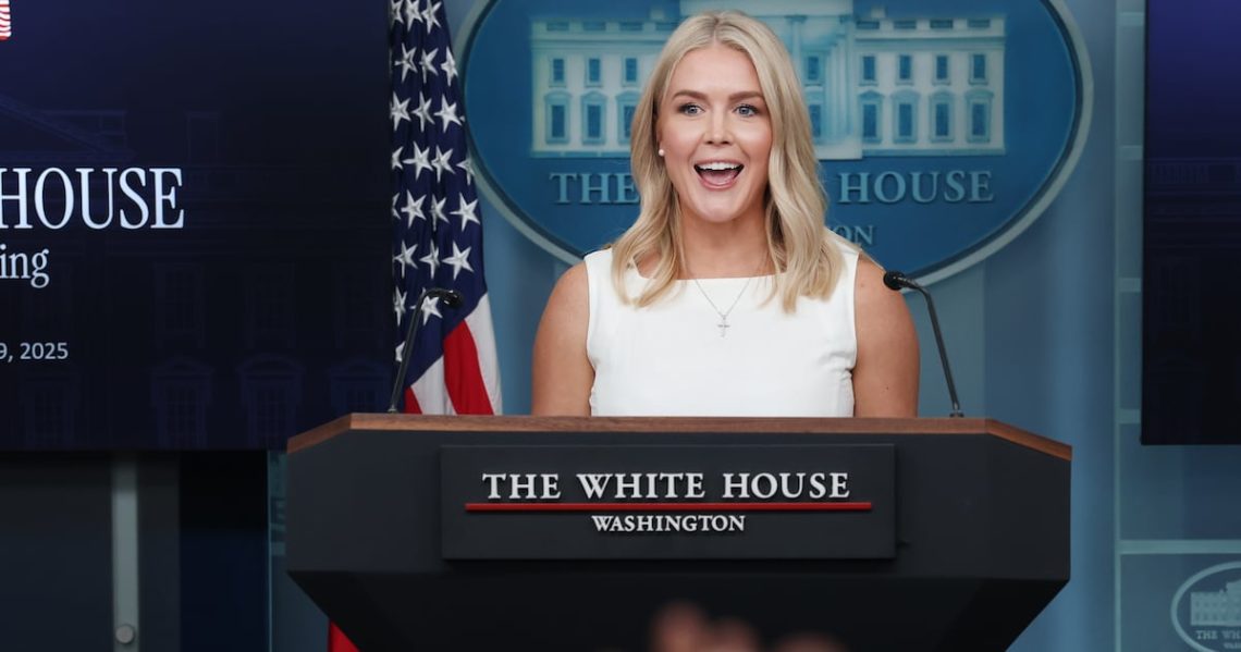 Leavitt Admits ‘Fixing’ D.C. Crime Stats Amid DOJ Probe