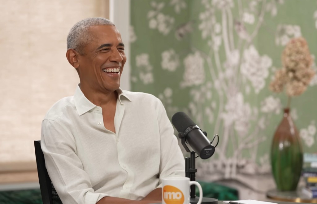 Barack Obama in July. 