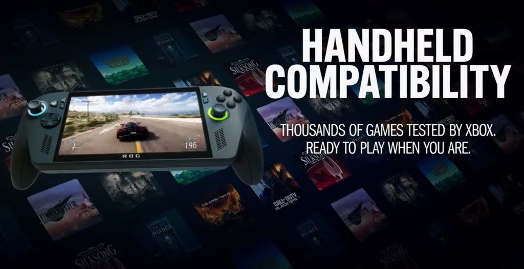 ROG Xbox Ally Handheld Compatibility