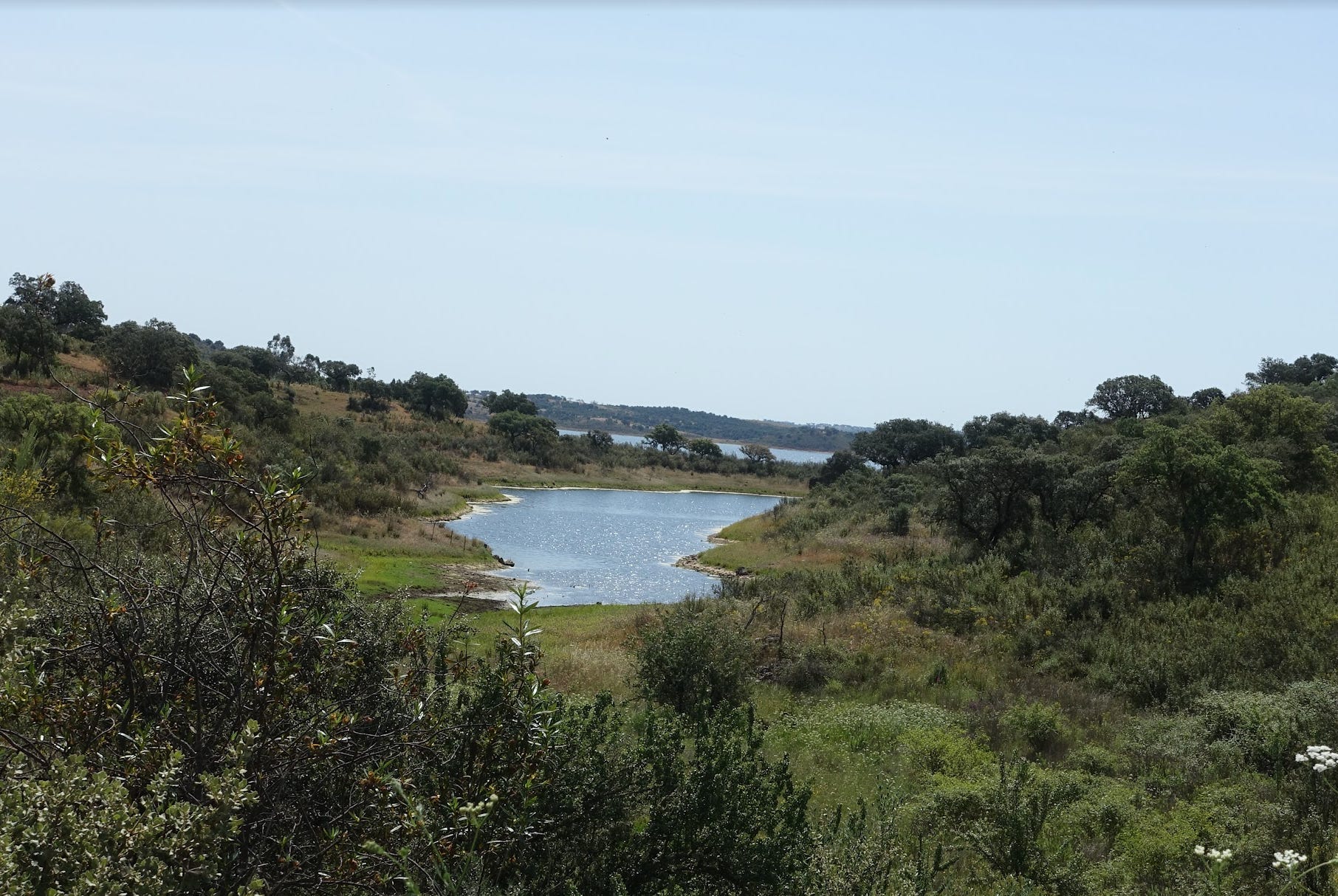 View of the Alqueva Lake.