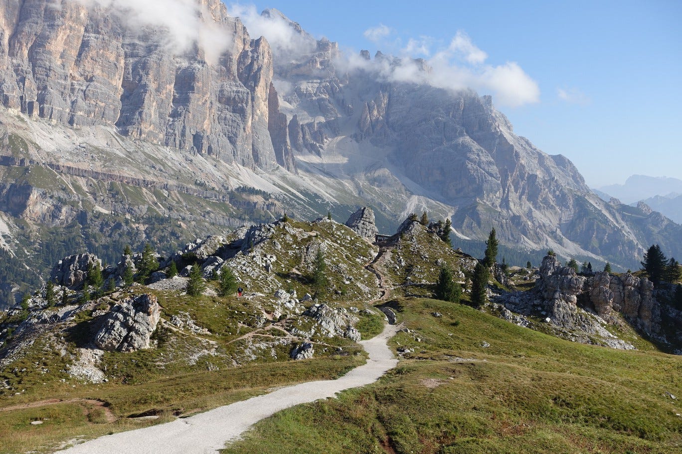 Dolomite mountains