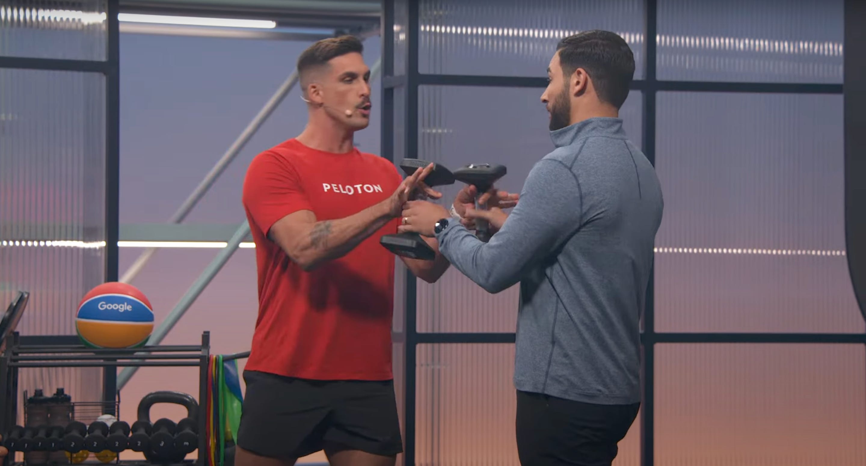 Google's pixel event featured a famous Peloton instructor.