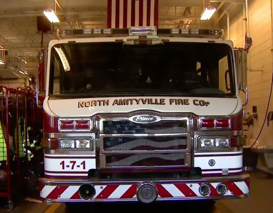 North Amityville Fire Co. firetruck.