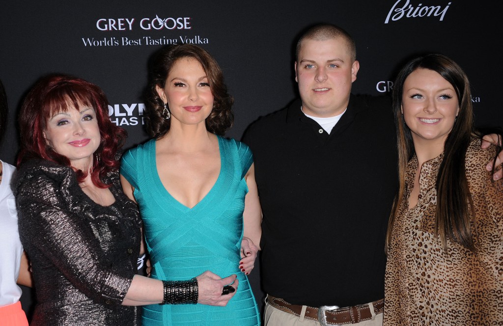 Naomi Judd, Ashley Judd, Elijah Kelley and Grace Kelley in 2022.