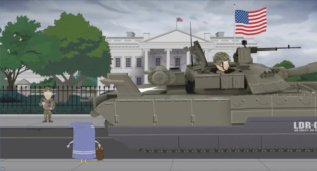 Latest ‘South Park’ Skewers Small-Sized Trump’s D.C. Takeover, Tim Cook’s Sycophantic Gift Giving And ChatGPT’s Mindless Optimism