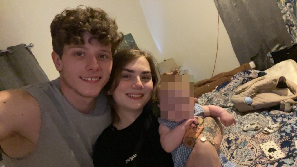 Victims Matthew Wilson and Adrianna Williams with their infant daughter Weslynne.