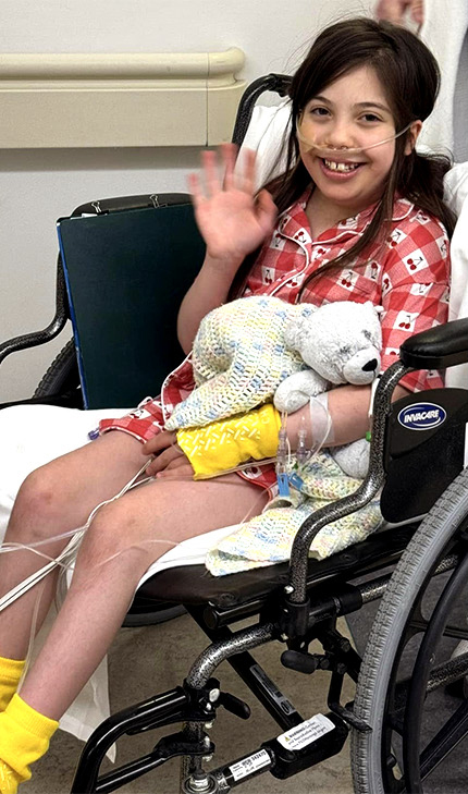 Ava was born with multiple severe heart defects, including a hole in the heart, reversed chambers, a misplaced heart, and a blocked pulmonary valve