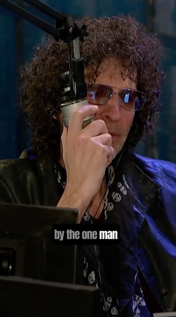 Howard Stern via Instagram in August 2025
