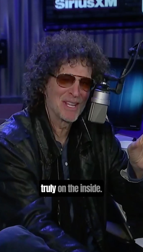 Howard Stern via Instagram in August 2025