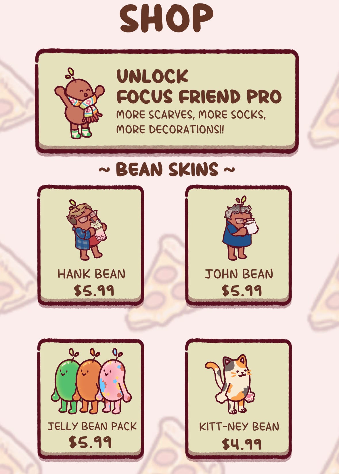 The "Focus Friend" shop is pictured.