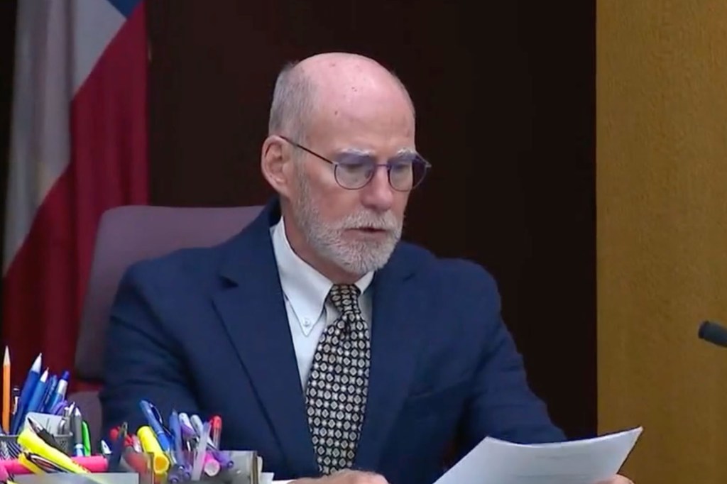 The judge made the snafu while delivering a murder trial verdict on Friday.