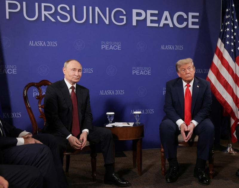 President Donald Trump and Russian President Vladimir Putin