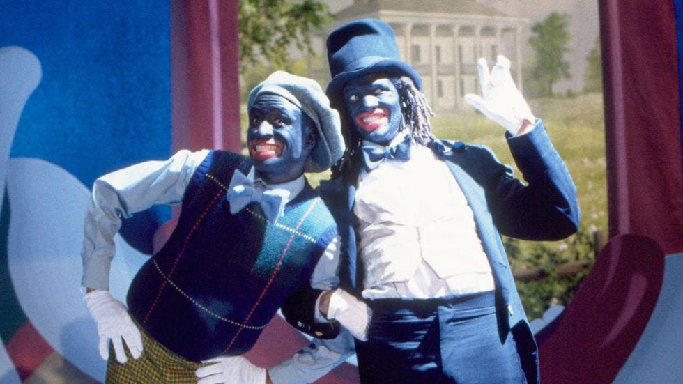Tommy Davidson and Savion Glover in "Bamboozled"
