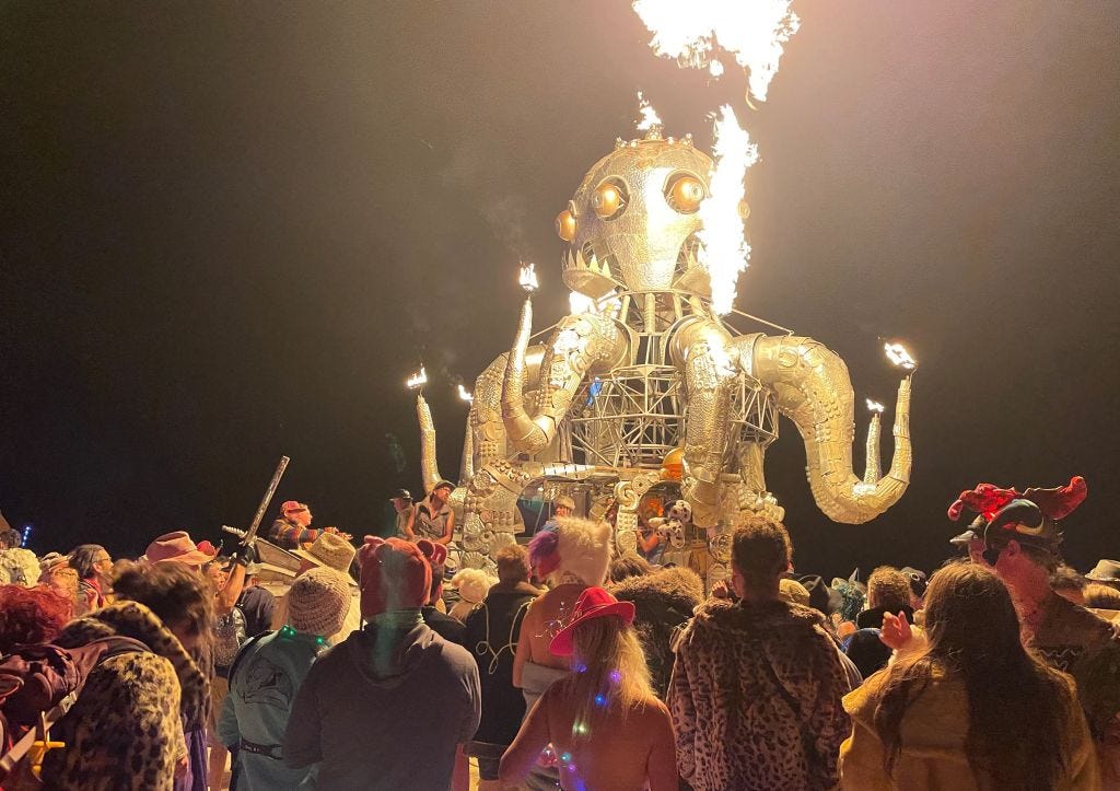 The Burning Man festival