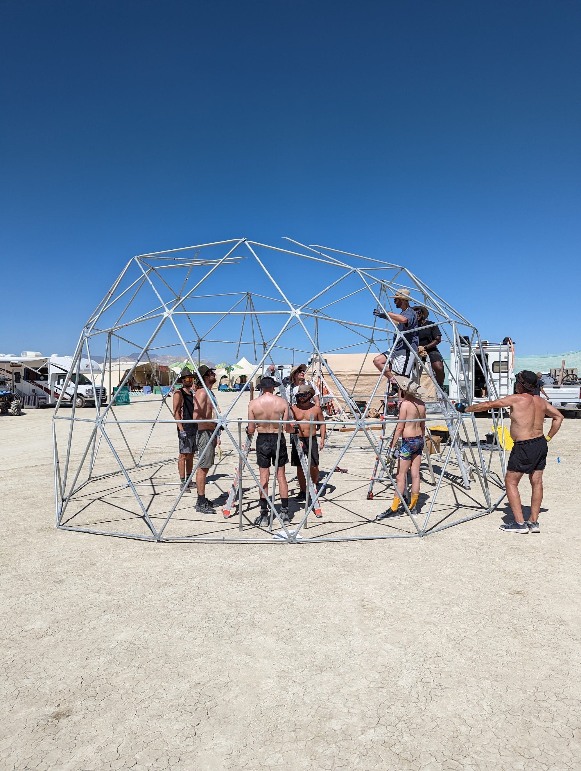 Android Oasis Dome at Burning Man