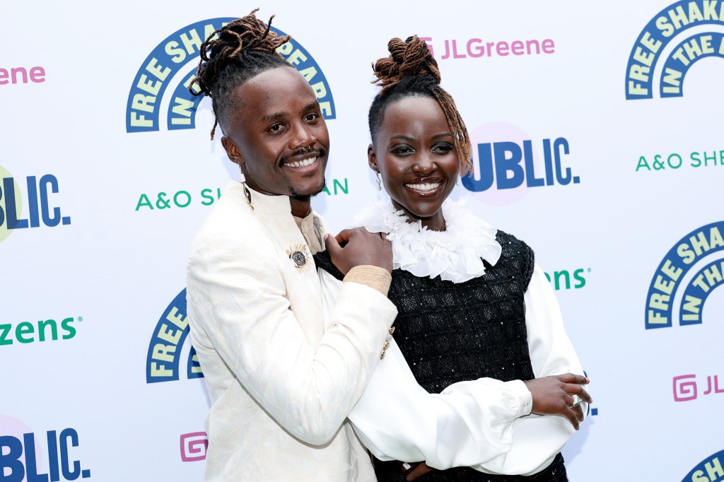 Junior Nyong'o and Lupita Nyong'o attend the 
