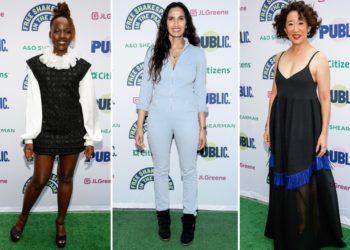 Shakespeare in the Park’s ‘Twelfth Night’ opening night: Lupita Nyong’o, Padma Lakshmi, Sandra Oh and more
