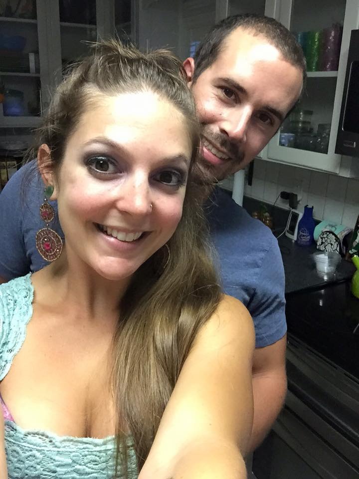 Von Yates and her husband before her arrest in April 2025.