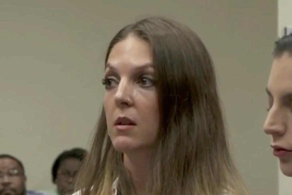 Alexis Von Yates appears in an Ocala, Florida courtroom on Aug. 21, 2025.