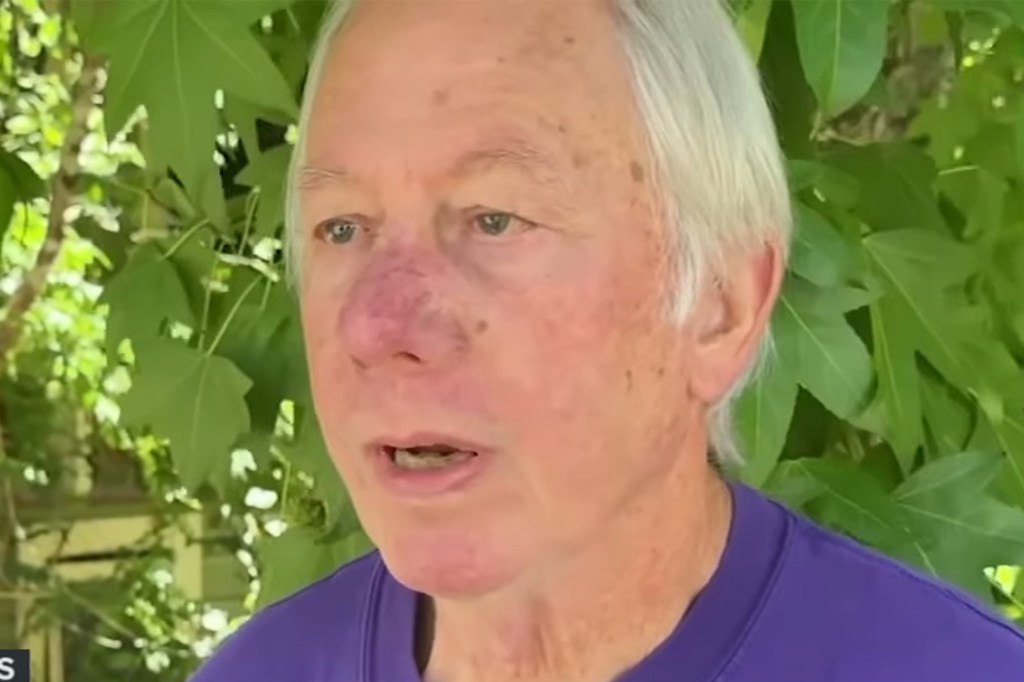 Neighbor Rod Burglund shocked by murder.