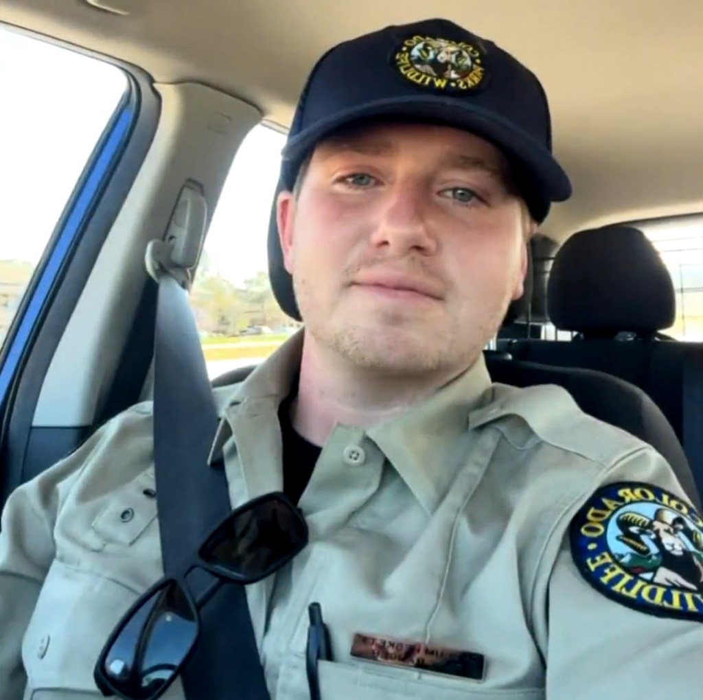 Photo of Callum Heskett, a Colorado park ranger.