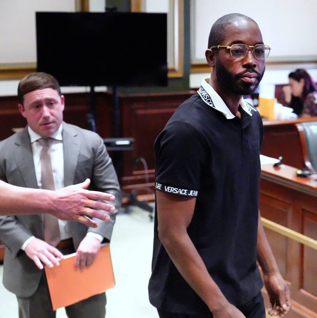Jermaine Matthews in court for his arraignment at Hamilton County Common Pleas Courtroom.