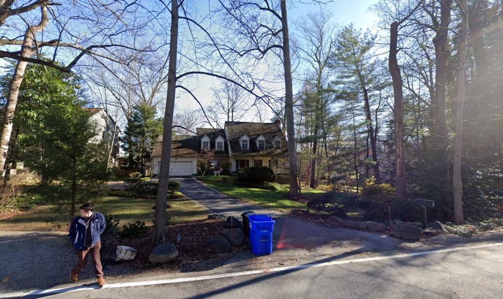 John Bolton's house in Bethesda, Maryland.