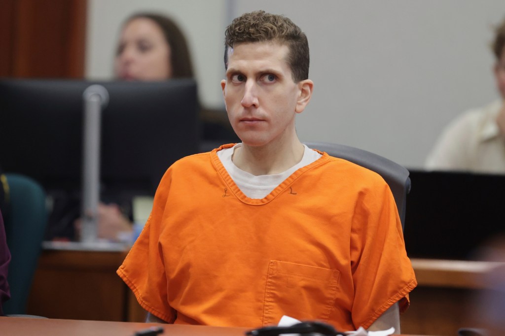 Bryan Kohberger appears in Ada County Court for his sentencing hearing on July 23, 2025.