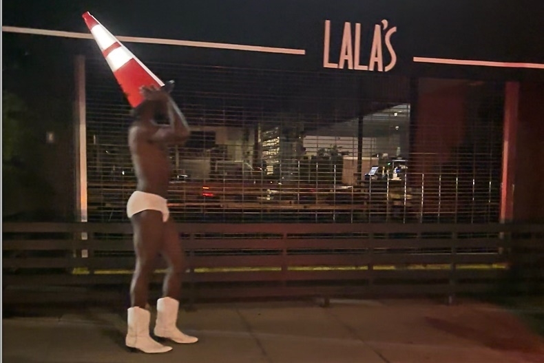 Lil Nas X in Los Angeles Thursday