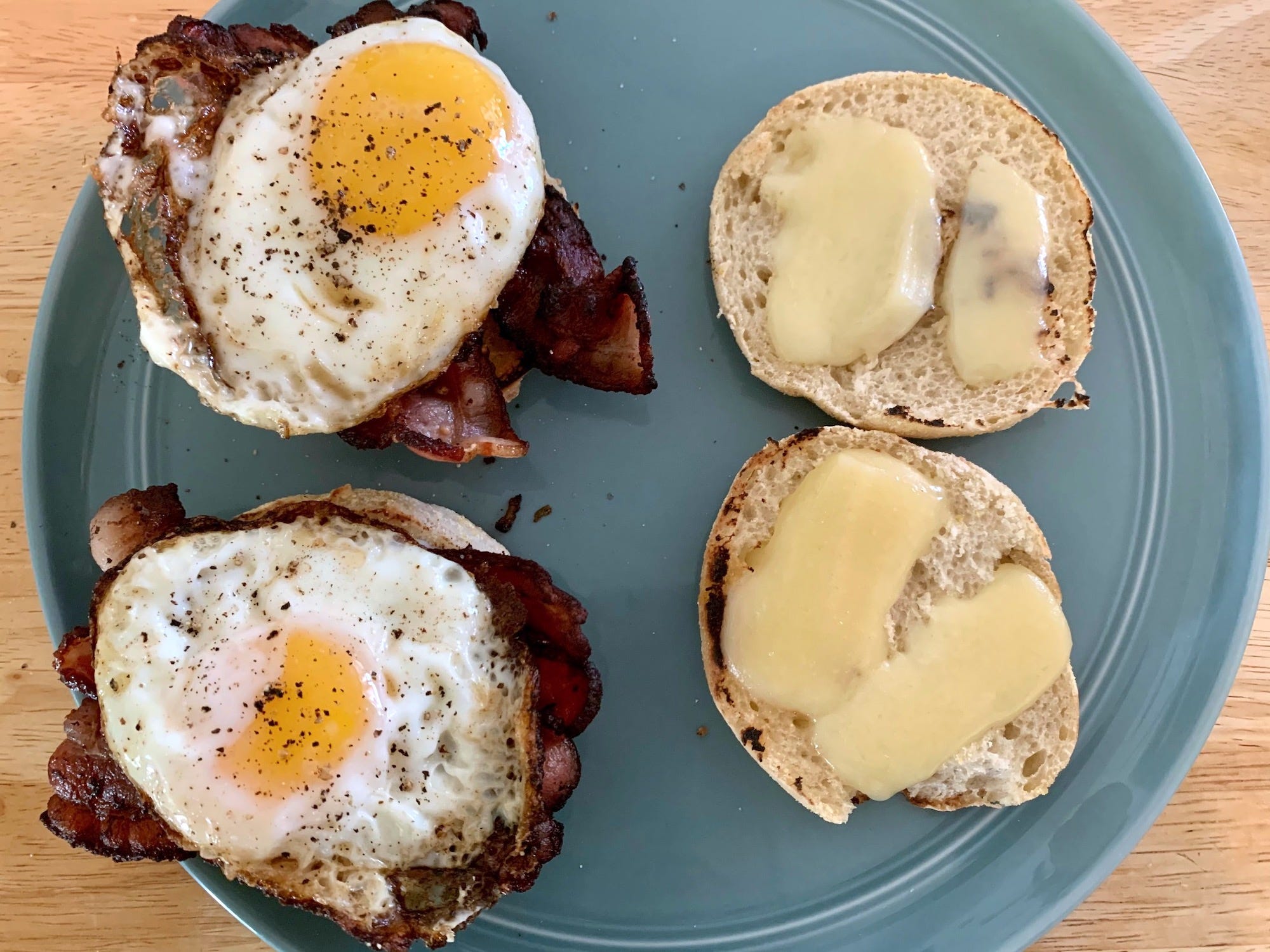 Martha Stewart's breakfast sandwich