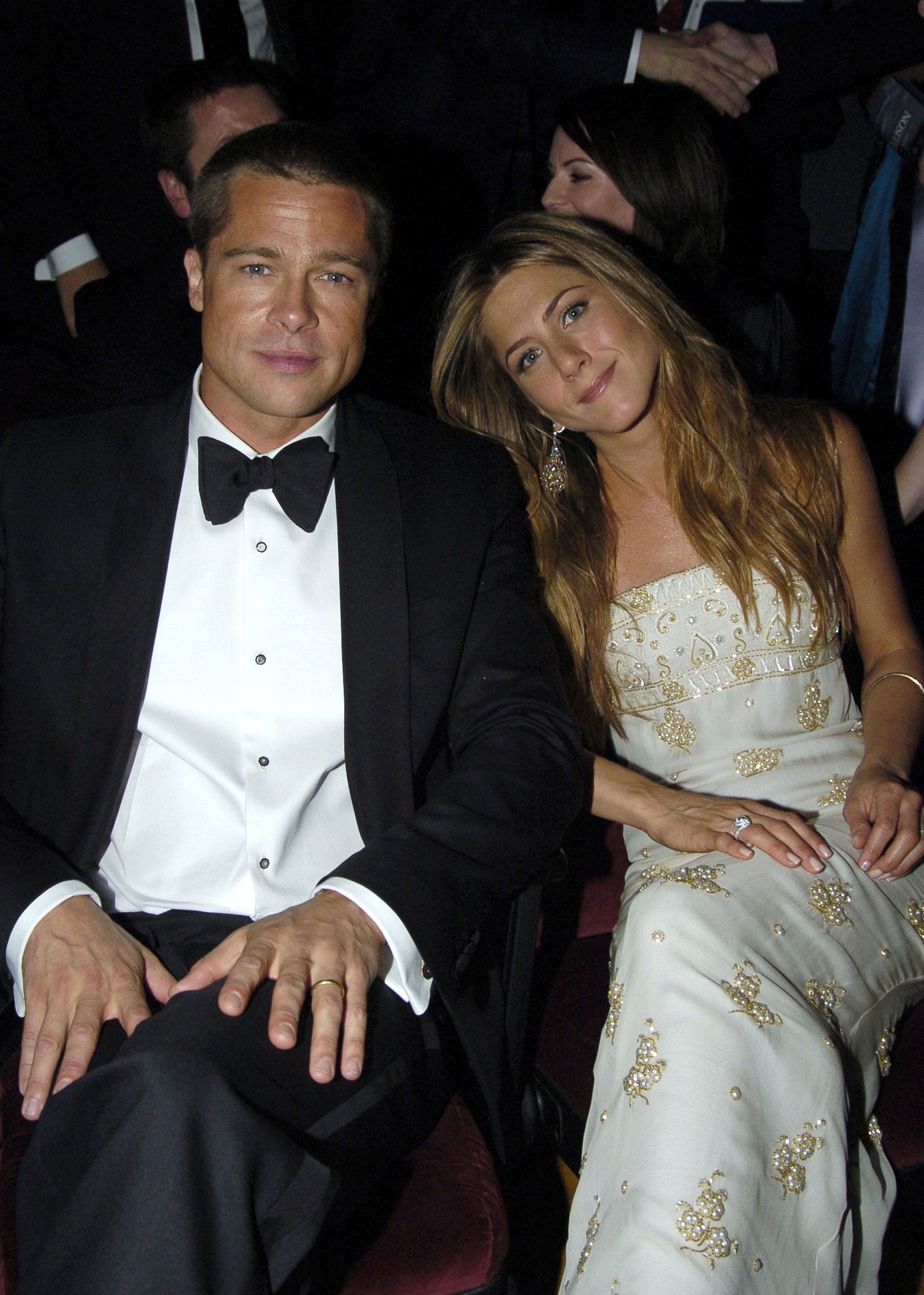 Brad Pitt and Jennifer Aniston.