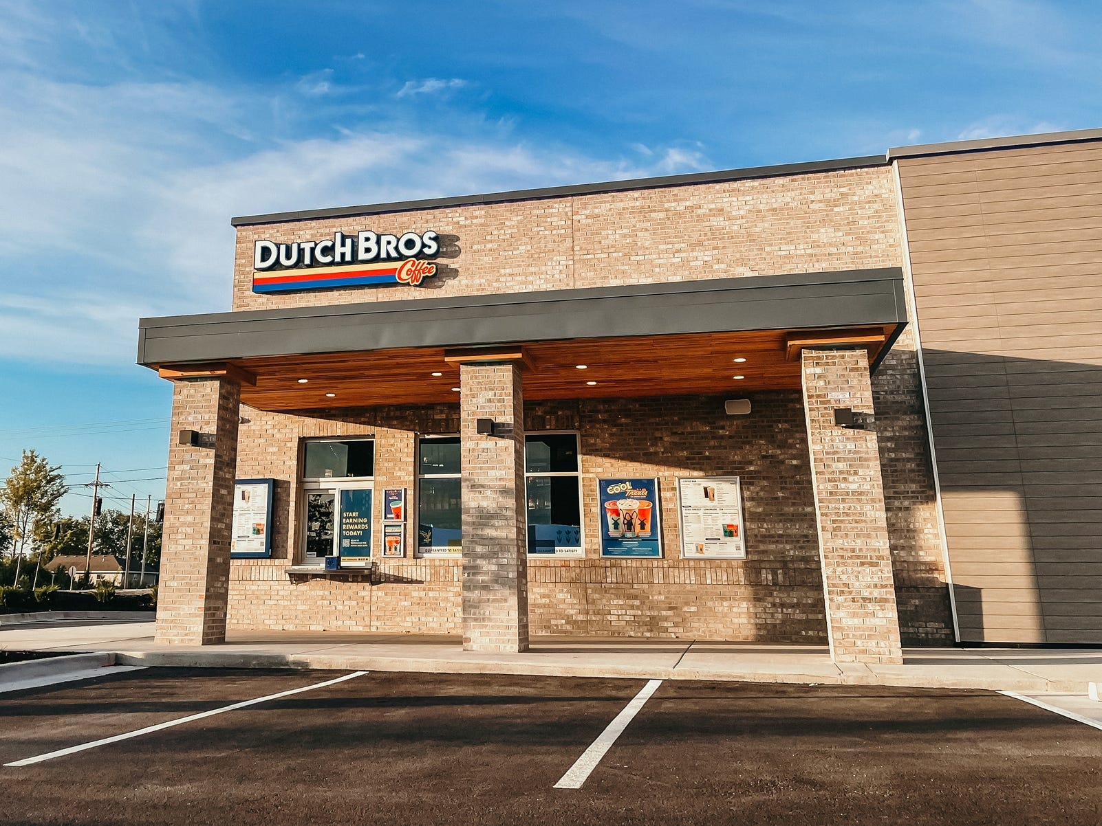 exterior of a dutch bros location