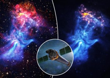 NASA captures ‘cosmic hand’ reaching through 150 light-years of space in stunning new image