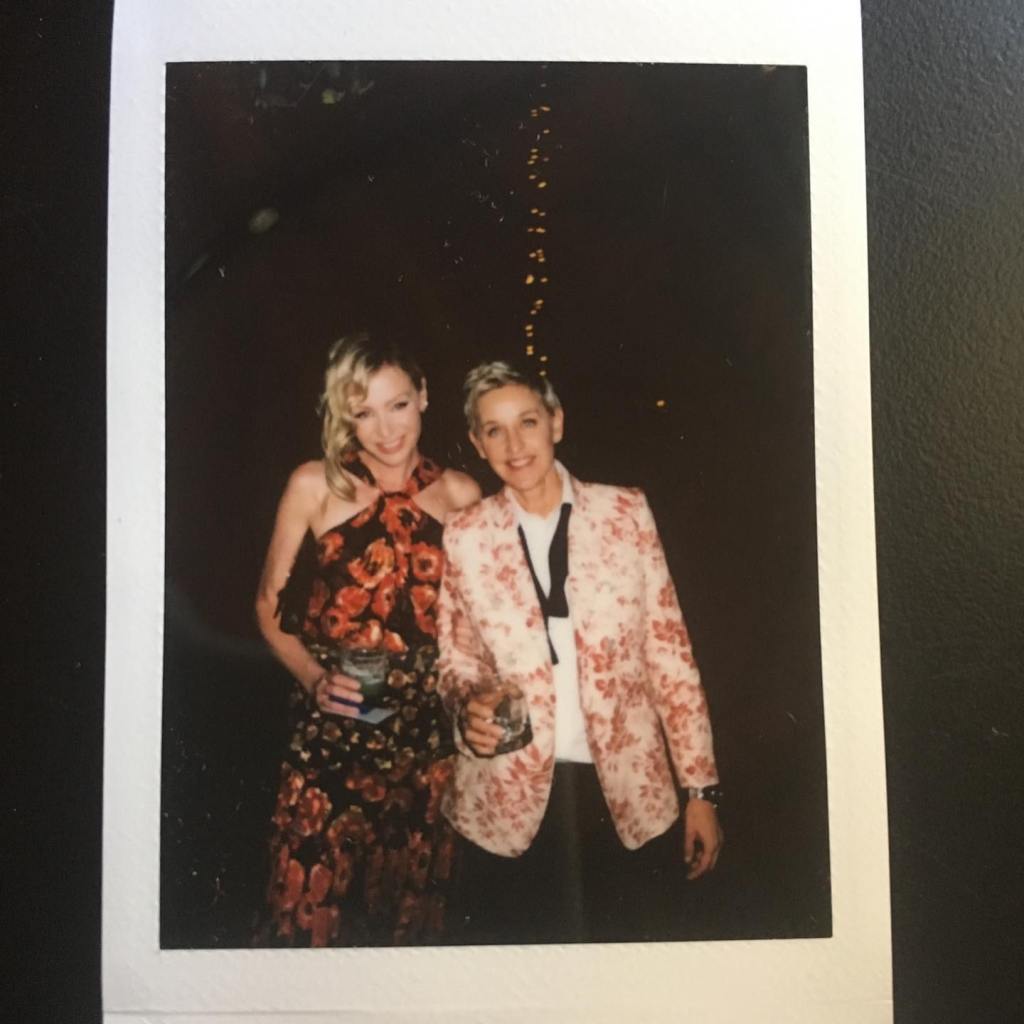 Ellen DeGeneres and Portia de Rossi
