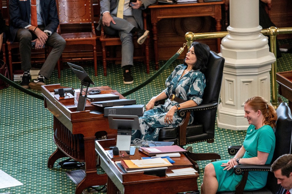 Alvarado pledged that it was “going to be a long night” after she announced that she intended to filibuster the bill.