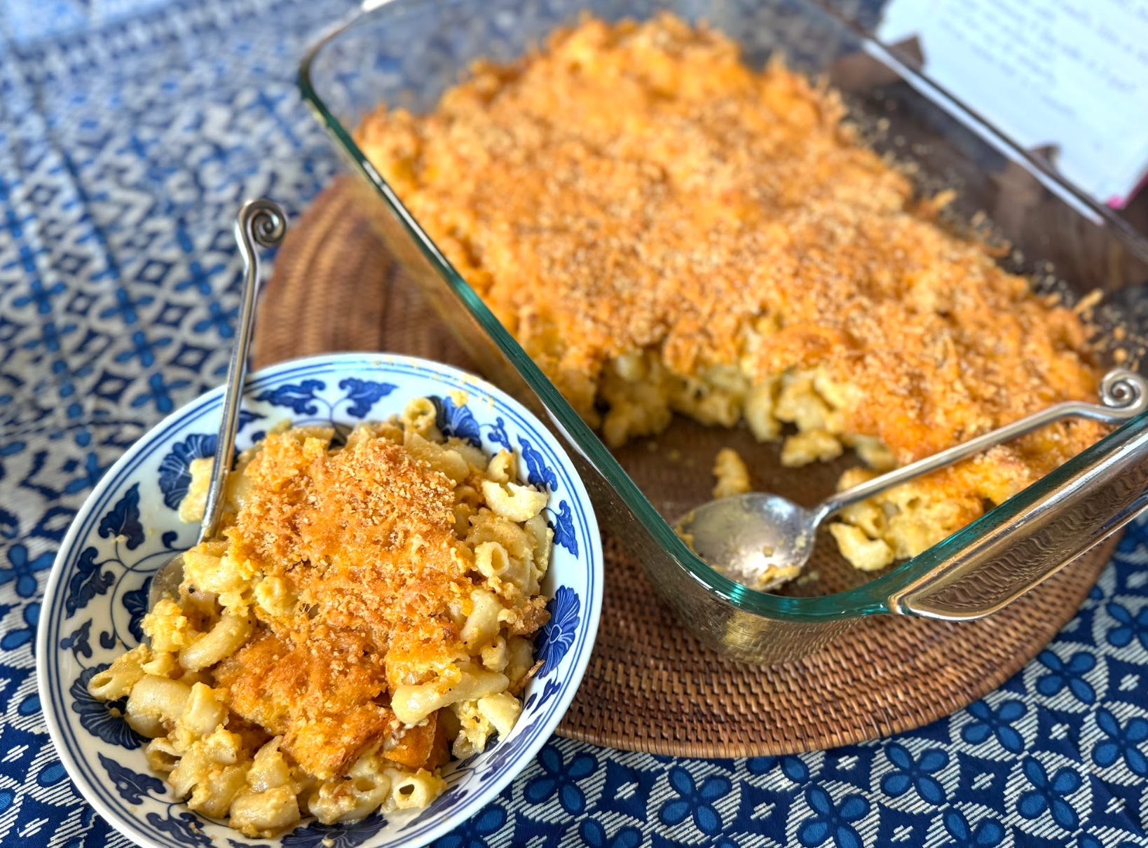 Ree Drummond's baked mac and cheese.